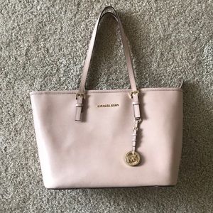 Blush pink purse